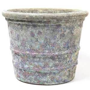 Primrose Large Tavolino Patina Ceramic Flared Planter 54cm