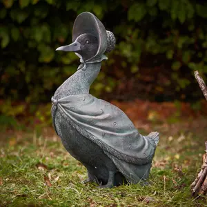 Vintage Madame Duck Garden Ornament Decorative