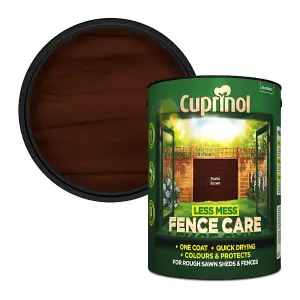 Cuprinol Less Mess Fence Care Rustic Brown 6L