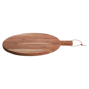 Interiors by Premier Socorro Large Round Acacia Wood Board