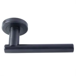 Valarie Latch Door Handle (Set of 2) Matt Black