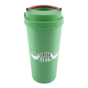 Friends Central Perk Reusable 425ml Travel Mug Green (One Size)