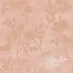 Laura Ashley Eglantine Contemporary Blush Trail Smooth Wallpaper Sample