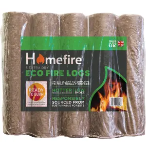 Homefire Heat log, Pack of 5