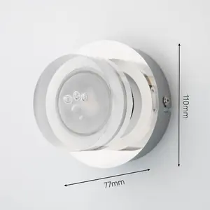 Bubble Effect 5W LED Bathroom Wall Light