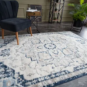 Montana Collection Vintage Rugs in Navy  4000