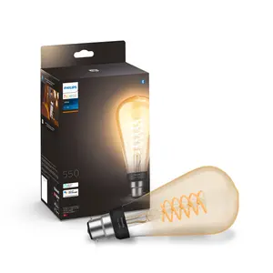 Philips Hue White Filament ST64 B22 Amber