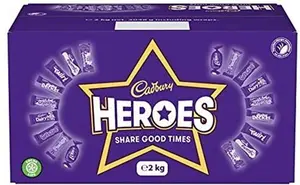 Cadbury Heroes Chocolate Bulk 2 Kg Sharing Box