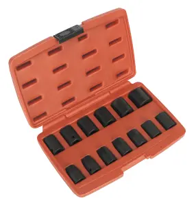 Sealey Premier Impact Socket Set 1/2"Sq Drive 13pc AK5613M