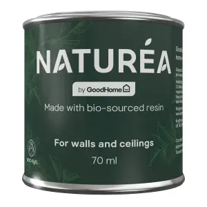 GoodHome Naturéa Rain Velvet matt Wall paint, 70ml