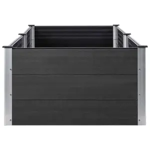 Berkfield Garden Raised Bed 300x100x54 cm WPC Grey