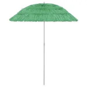 Berkfield Hawaii Beach Umbrella Green 180 cm