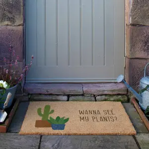 Wanna See My Plants Doormat (90 x 60cm)