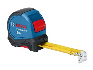 Bosch Professional 5m Tape Measure with 27mm Width for Accurate Measurements