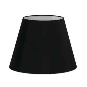 Luminosa Floor Lamp Black Tapered Shade