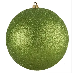 Xmas Bauble Lime Green / 25cm H x 25cm W