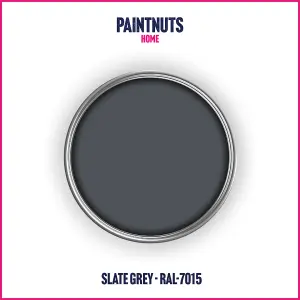 PaintNuts UPVC Door & Window Satin Paint - Slate Grey - 400ml Spray Can (RAL7015)