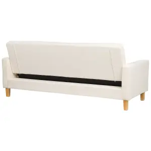 Retro Sofa Bed Off-White VEHKOO