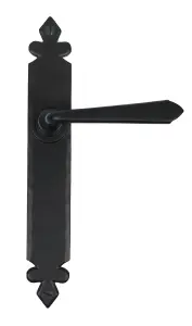 From The Anvil Black Cromwell Lever Latch Set