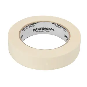 25mm x 50m Paper Masking Tape Residue Free Adhesive Decorating Painting Shield