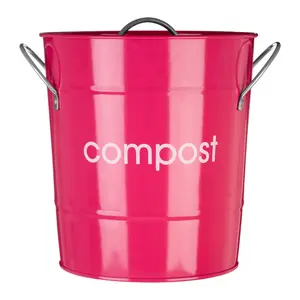 Maison by Premier Hot Pink Compost Bin