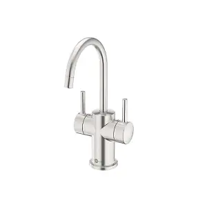 InSinkErator Moderno FHC3010-UK Brushed Stainless Steel Instant Filtered Steaming Hot and Cold Water Kitchen Side Tap