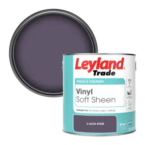 Leyland Trade Vinyl Soft Sheen Walls & Ceilings Emulsion Paint (S 6020-R50B) - 2.5L