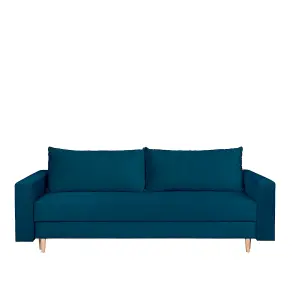 Silla 3 Seater Sofa Bed with Storage - Ocean Navy (Kronos5)