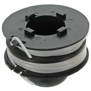 SPARES2GO Dual Feed Strimmer Line Spool Head compatible with B&Q FPGT250-6 Garden Trimmer