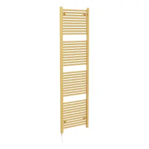 Triton Gold Electric Heated Towel Rail - 1800x500mm