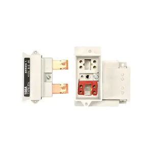 Henley 54138-12 House Service Cut Out Series 7 SP&N 100 Amp (Less Fuse)