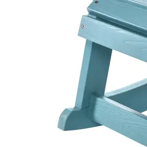 Garden Kids Rocking Chair ADIRONDACK Light Blue