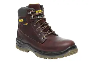 DeWalt Titanium Waterproof Safety Work Boots Tan Brown (Sizes 6-12)