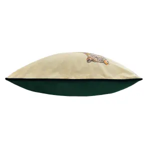 Evans Lichfield Kibale Leopard Jungle Leopard Feather Rich Cushion