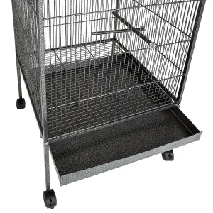 Bird cage 146 cm high - anthracite