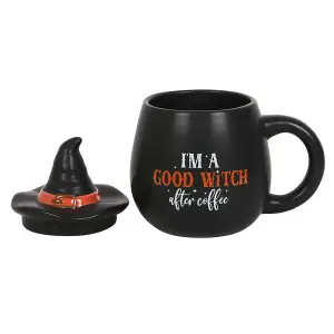 Something Different Im A Good Witch Topped Mug Black (One Size)