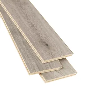 GoodHome Classy Grey Oak effect Composite Click flooring, 1.98m²