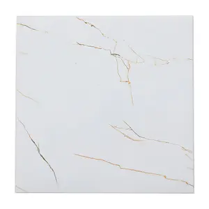 10Pcs Marble Texture Self Adhesive PVC Peel and Stick Flooring Tiles 30x30cm