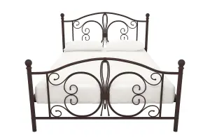 Bombay Metal Bed Bronze, Double