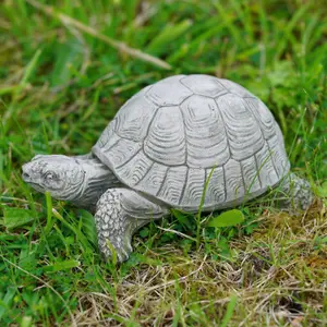 Tortoise Stone Statue Outdoor Garden Turtle Animal Sea Ornament Decoration