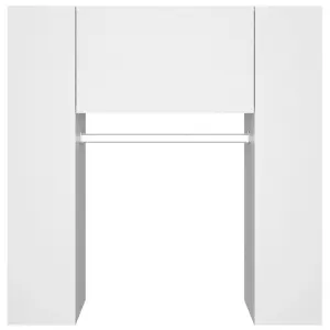 Berkfield Hallway Cabinet White 97.5x37x99 cm Engineered Wood