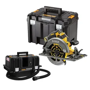 DeWalt DCS579N 54v 190mm XR FlexVolt Circular Saw Tstak + DCV586MN Vacuum