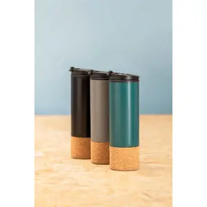 Maison by Premier Mimo Dark Green Double Wall Travel Mug