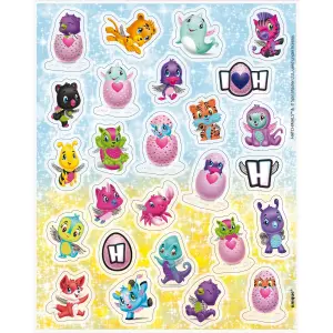 Hatchimals Sticker Sheet (Pack of 4) Multicoloured (One Size)