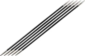 KARBONZ DP 15X1.75 - Karbonz: Knitting Pins: Double-Ended: Set of Five: 15cm x 1.75mm - KnitPro