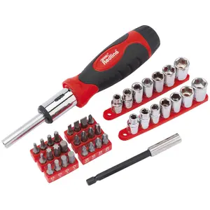 Draper  Ratcheting Screwdriver Socket and Bit Set (40 Piece) 68835