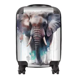 Elephant Splashart Suitcase - Mini Cabin