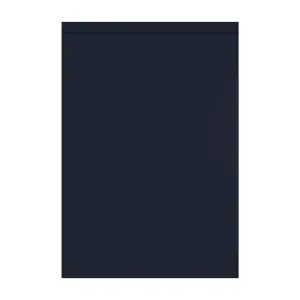 Kitchen Kit J-Pull Sample Kitchen Unit Cabinet Door 396mm - Ultra Matt Indigo Blue