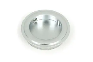 From The Anvil Satin Chrome 60mm Art Deco Round Pull