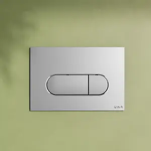 VitrA Loop Chrome Round Flush Plate